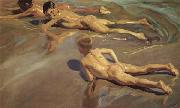 Joaquin Sorolla Y Bastida Children on the Beach oil painting artist